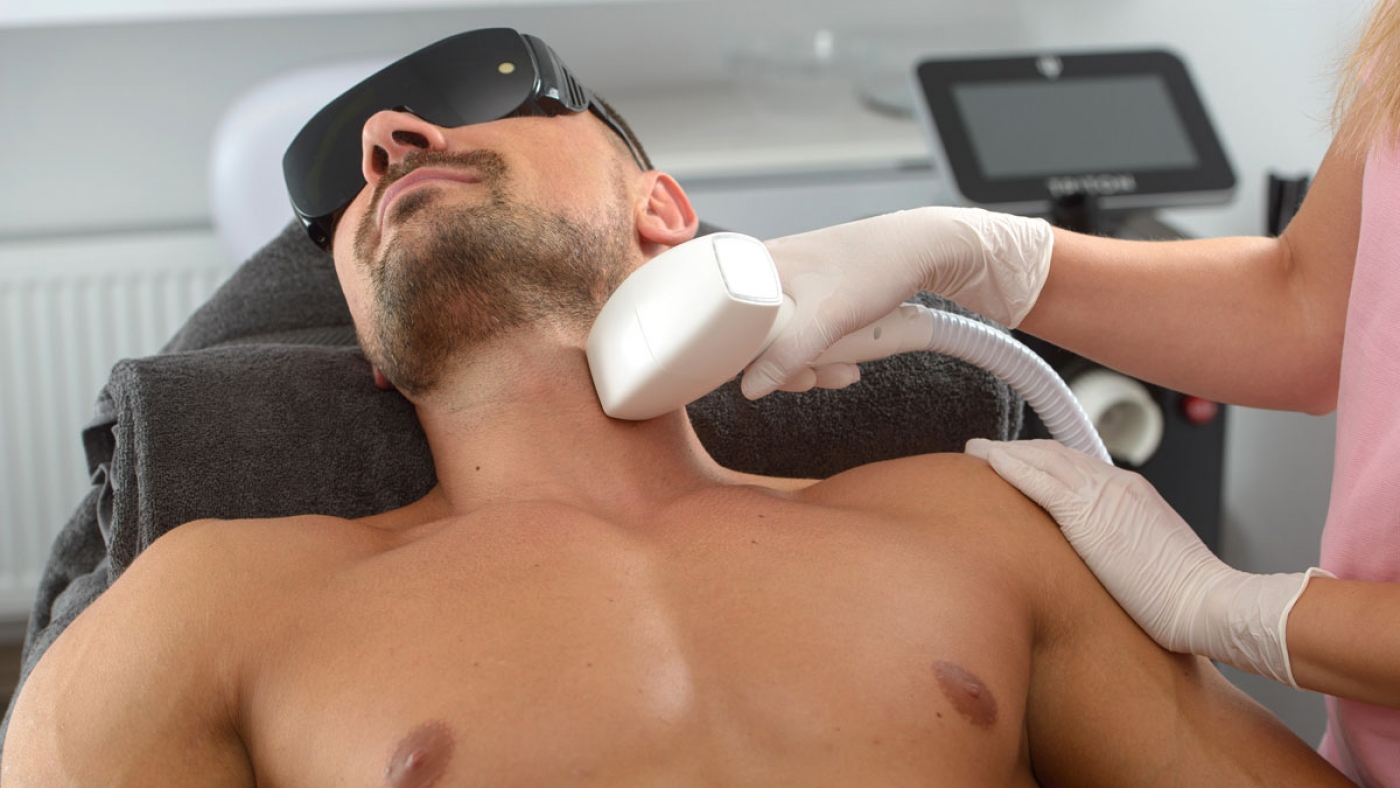 نقاط ممنوعه لیزر در مردان در الگانت ساری